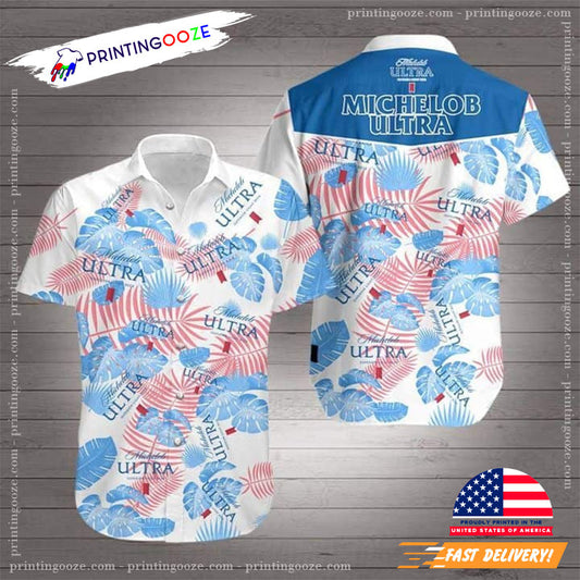 Michelob Ultra Light Hawaiian Shirt