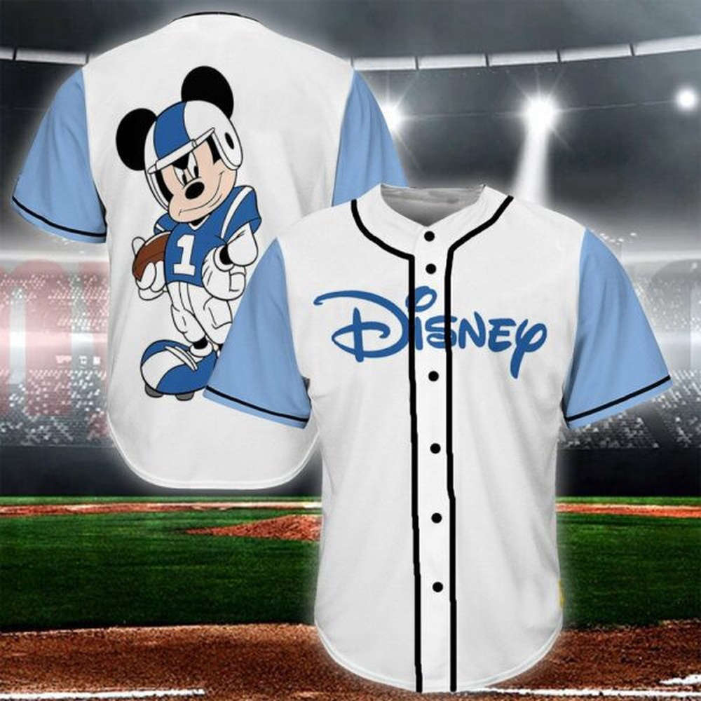 Mickey Mouse Walt Disney World Baseball Jersey: Perfect Gift for Disney Lovers - Bafud