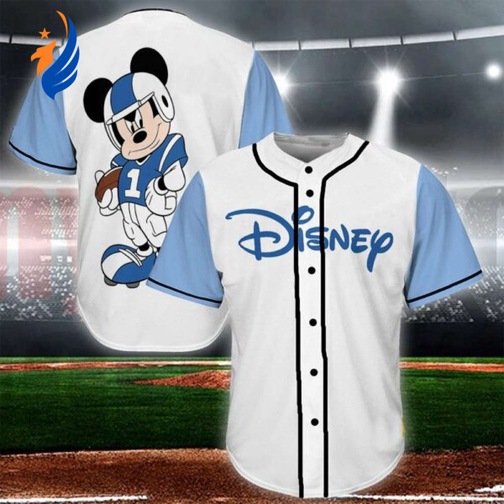 Mickey Mouse Walt Disney World Baseball Jersey: Perfect Gift for Disney Lovers - Bafud