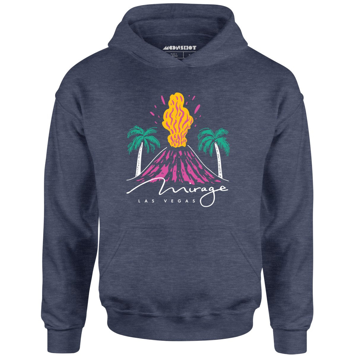 Mirage Volcano - Vintage Las Vegas - Unisex Hoodie