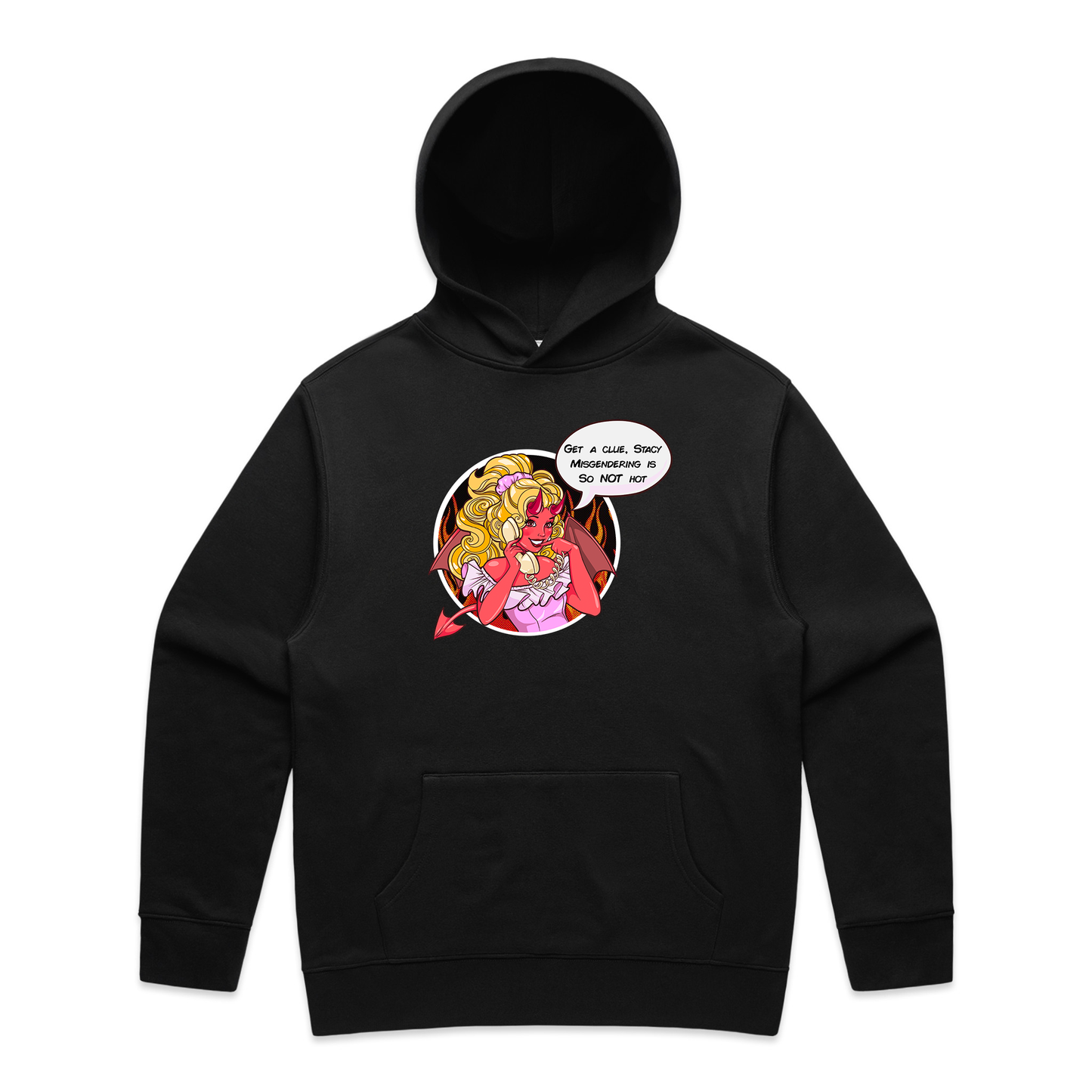 Misgendering Is Not Hot Hoodie