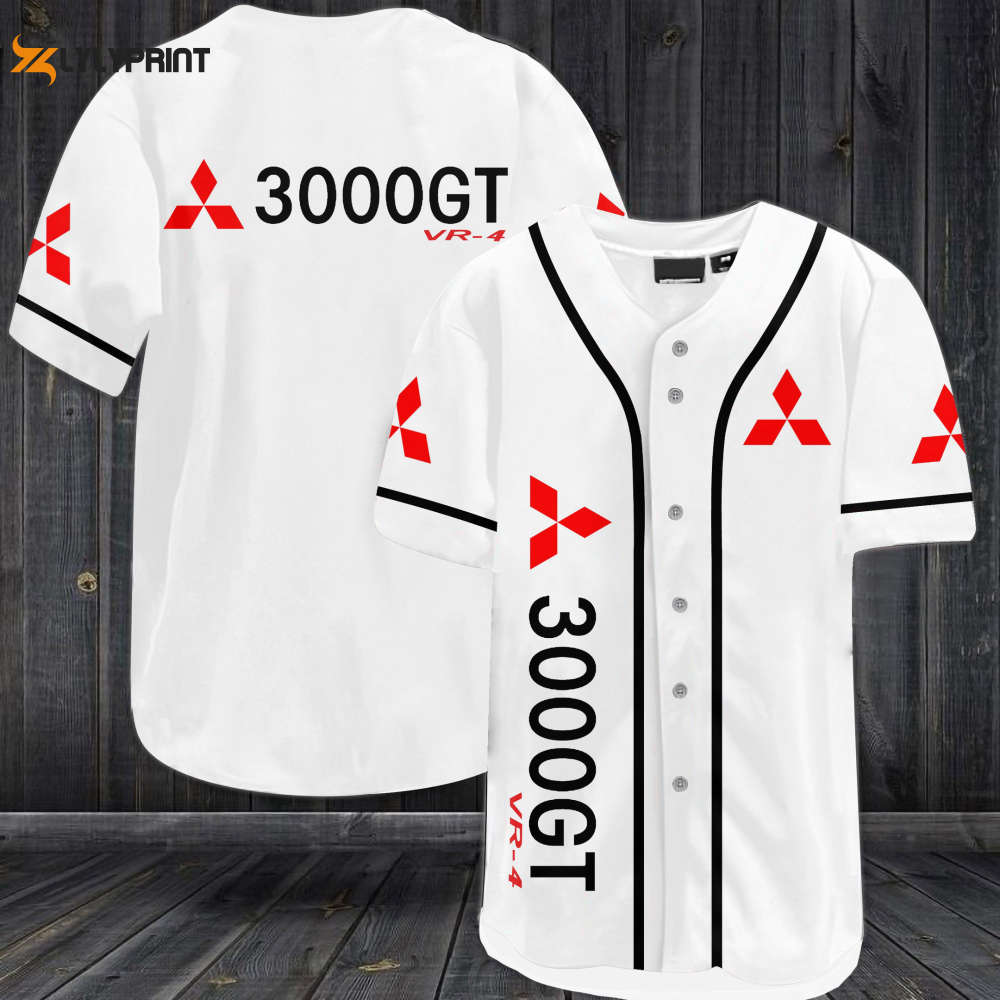 Mitsubishi 3000GT VR-4 Baseball Jersey - lylyprint.com