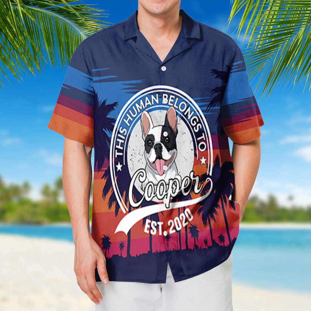 Summer Human Belongs - Personalized Custom Hawaiian Shirt