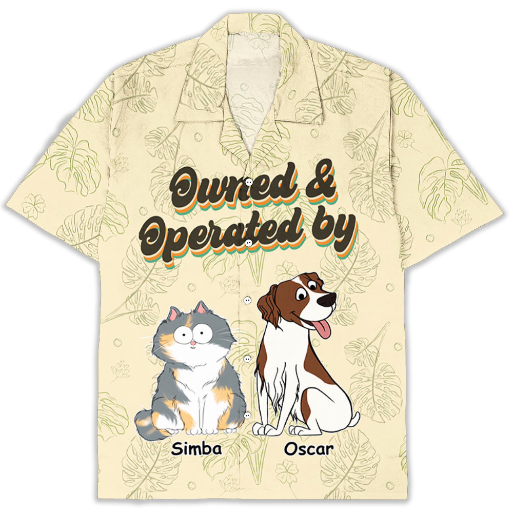 Owned & Operated - Personalized Custom Hawaiian Shirt