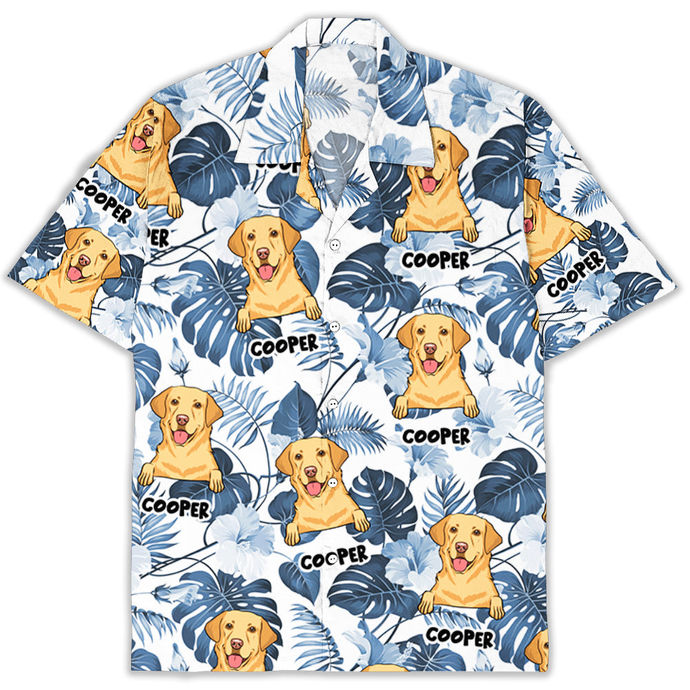 Summer Vacation Dog - Personalized Custom Hawaiian Shirt