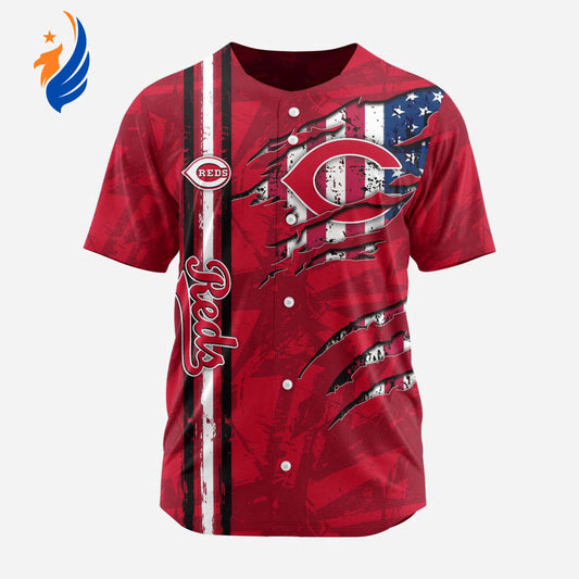 MLB Cincinnati Reds Special Design Baseball Jersey Gift for Men Women - Bafud