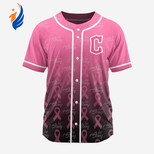 MLB Cleveland Guardians Special Pink Design Fight Breast Cancer Baseball Jersey Gift for Men Women - Bafud