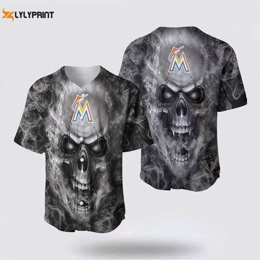 Breathable & Comfortable MLB Miami Marlins Baseball Jersey for Fans - Gift for Men Women - lylyprint.com