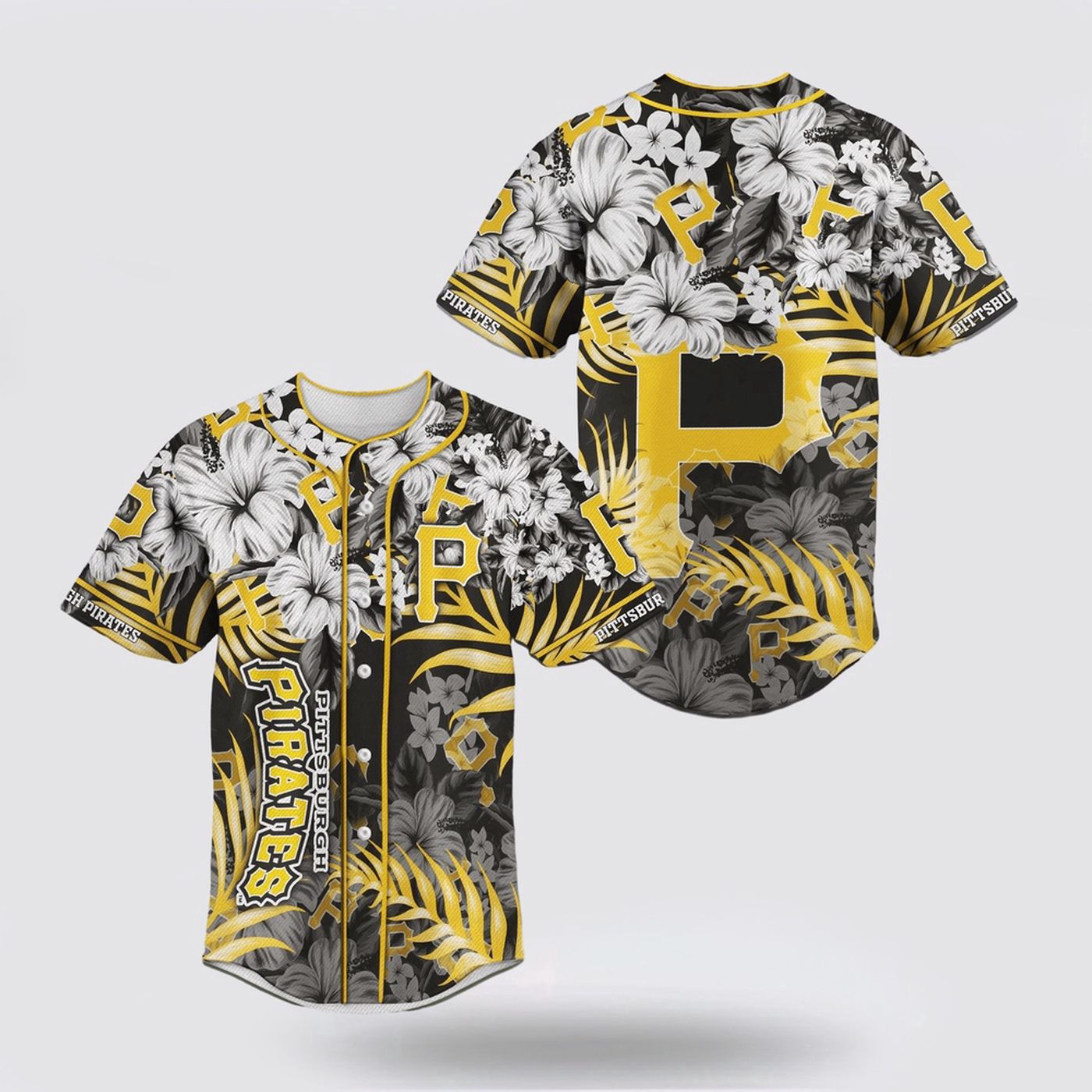 Show Your Team Spirit with MLB Pittsburgh Pirates Baseball Jersey Flower - Perfect for Fans! - Gift for Men Women - lylyprint.com