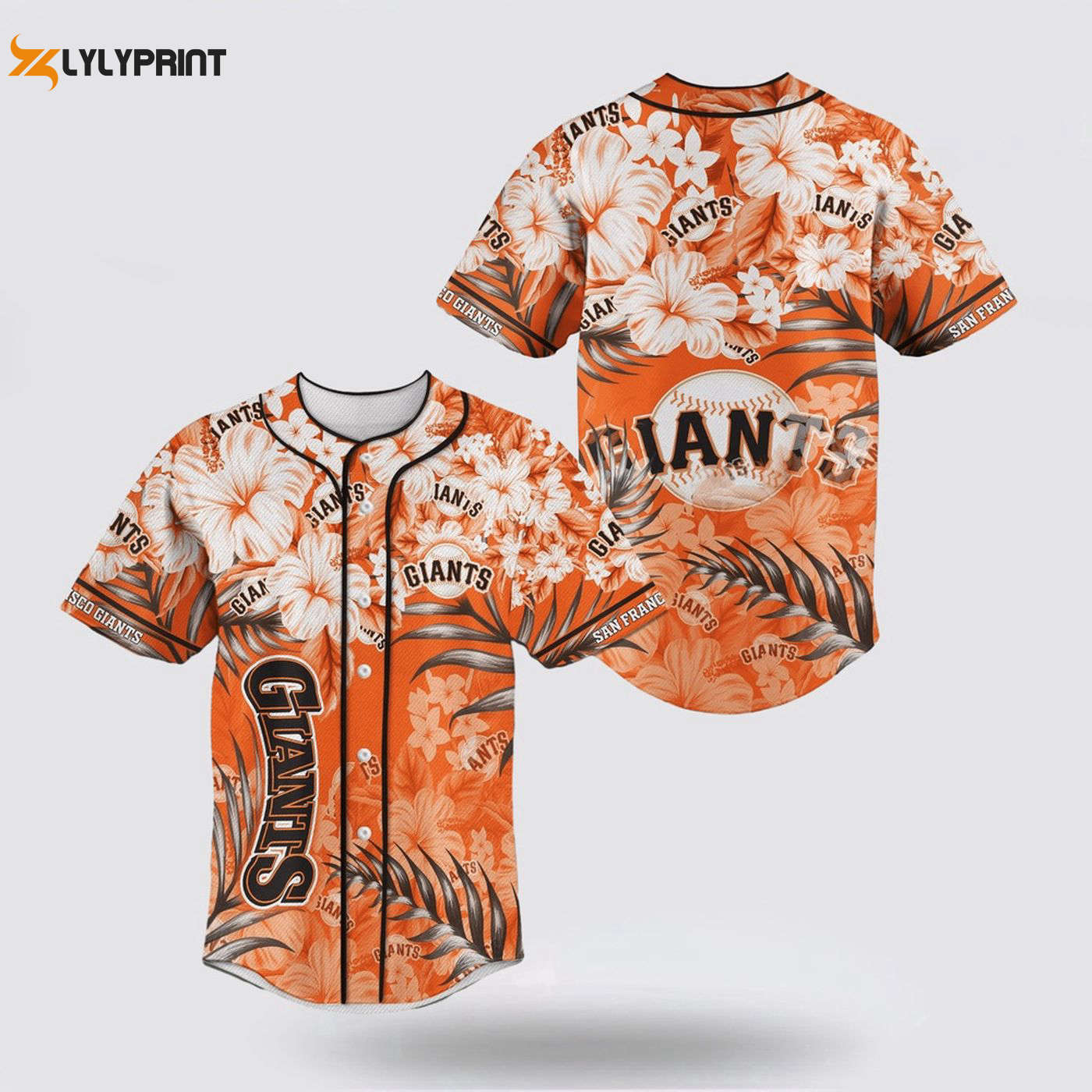 Flower Design MLB San Francisco Giants Jersey - Perfect for Fans! - lylyprint.com