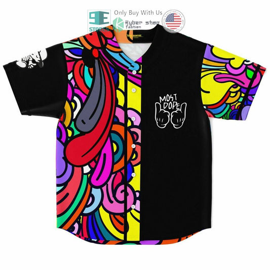 BEST Most Dope black Baseball Jersey