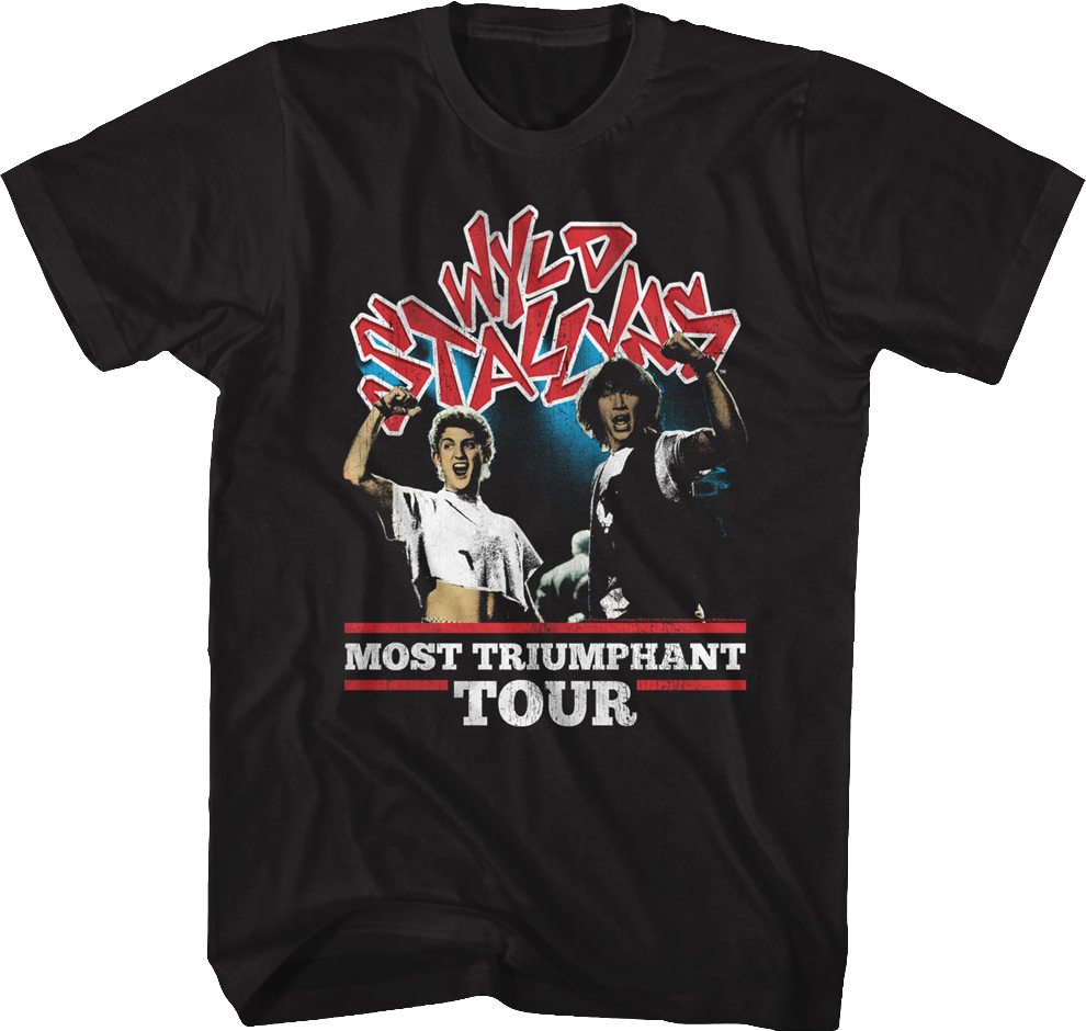 Most Triumphant Tour Bill and Ted's Excellent Adventure T-Shirt