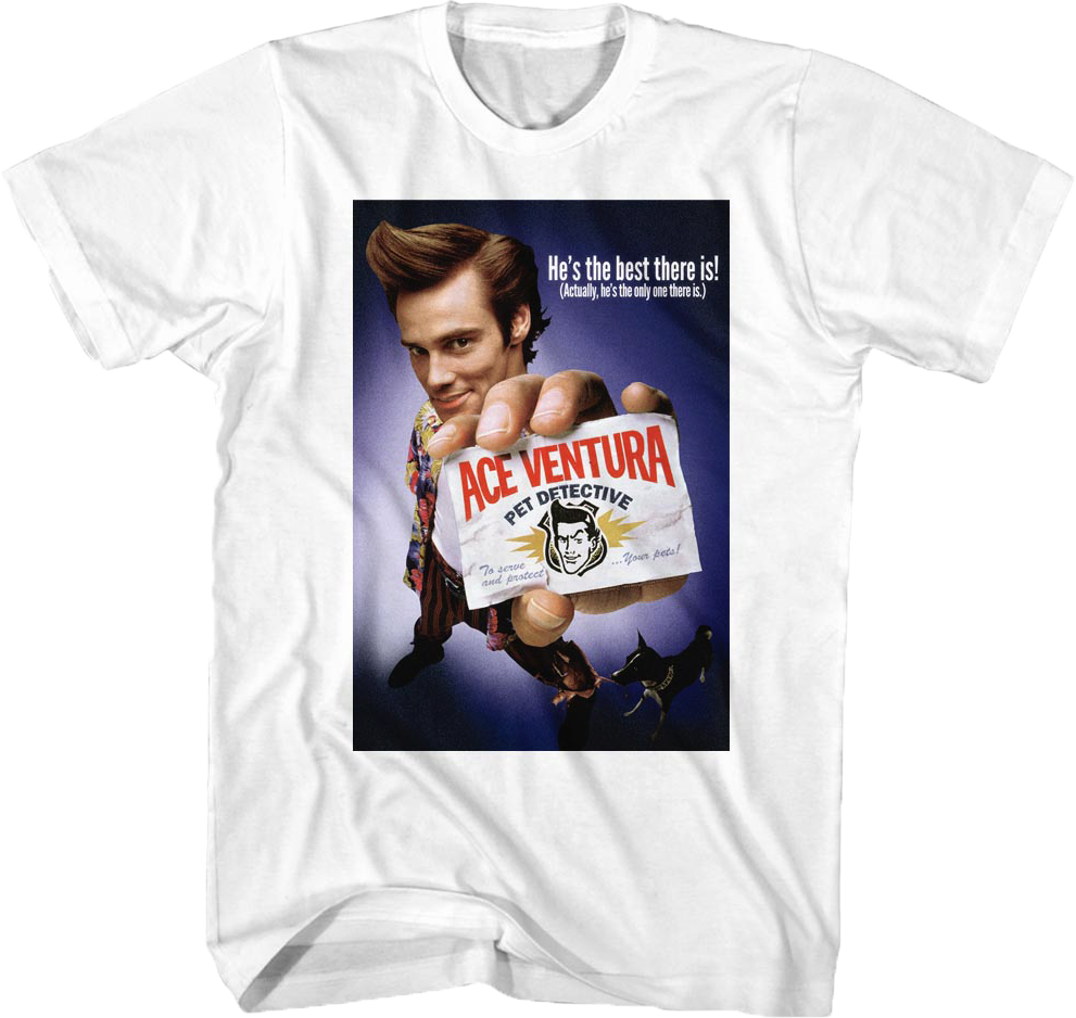 Movie Poster Ace Ventura T-Shirt