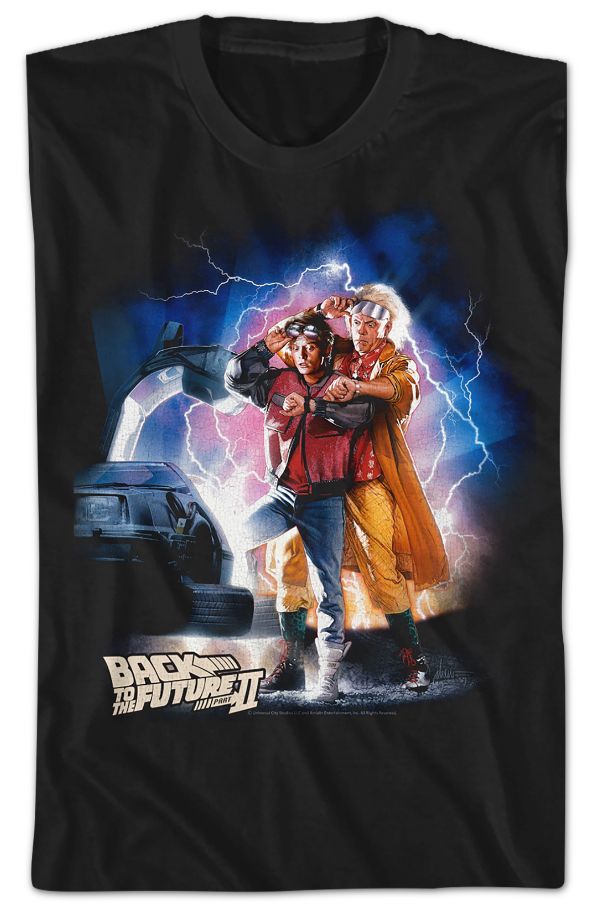 Movie Poster Back To The Future Part II T-Shirt