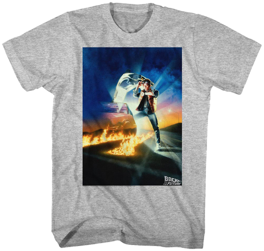 Michael J. Fox Movie Poster Back To The Future T-Shirt
