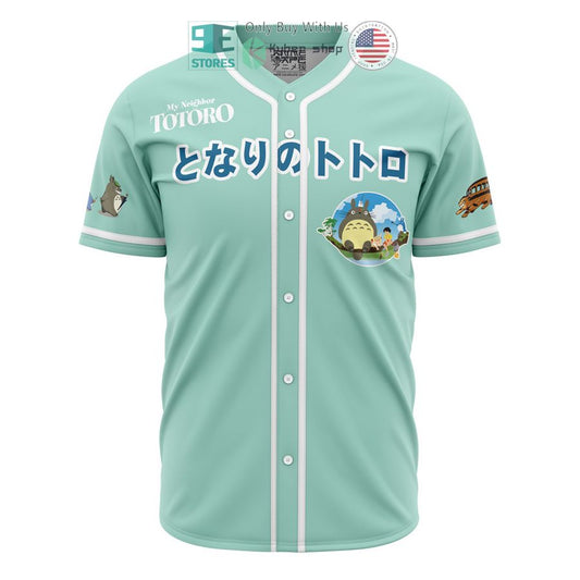 BEST My Neighbor Totoro Studio Ghibli Baseball Jersey