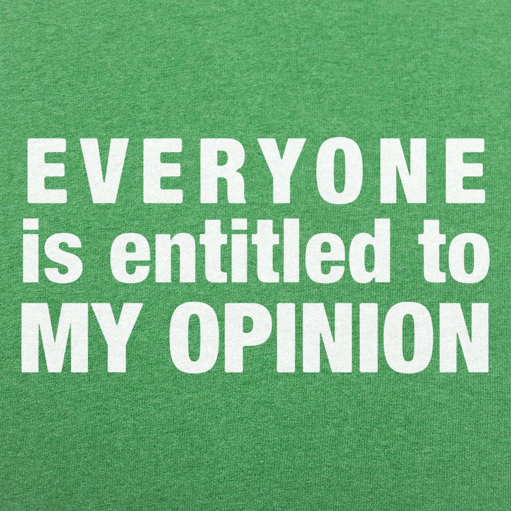 My Opinion
