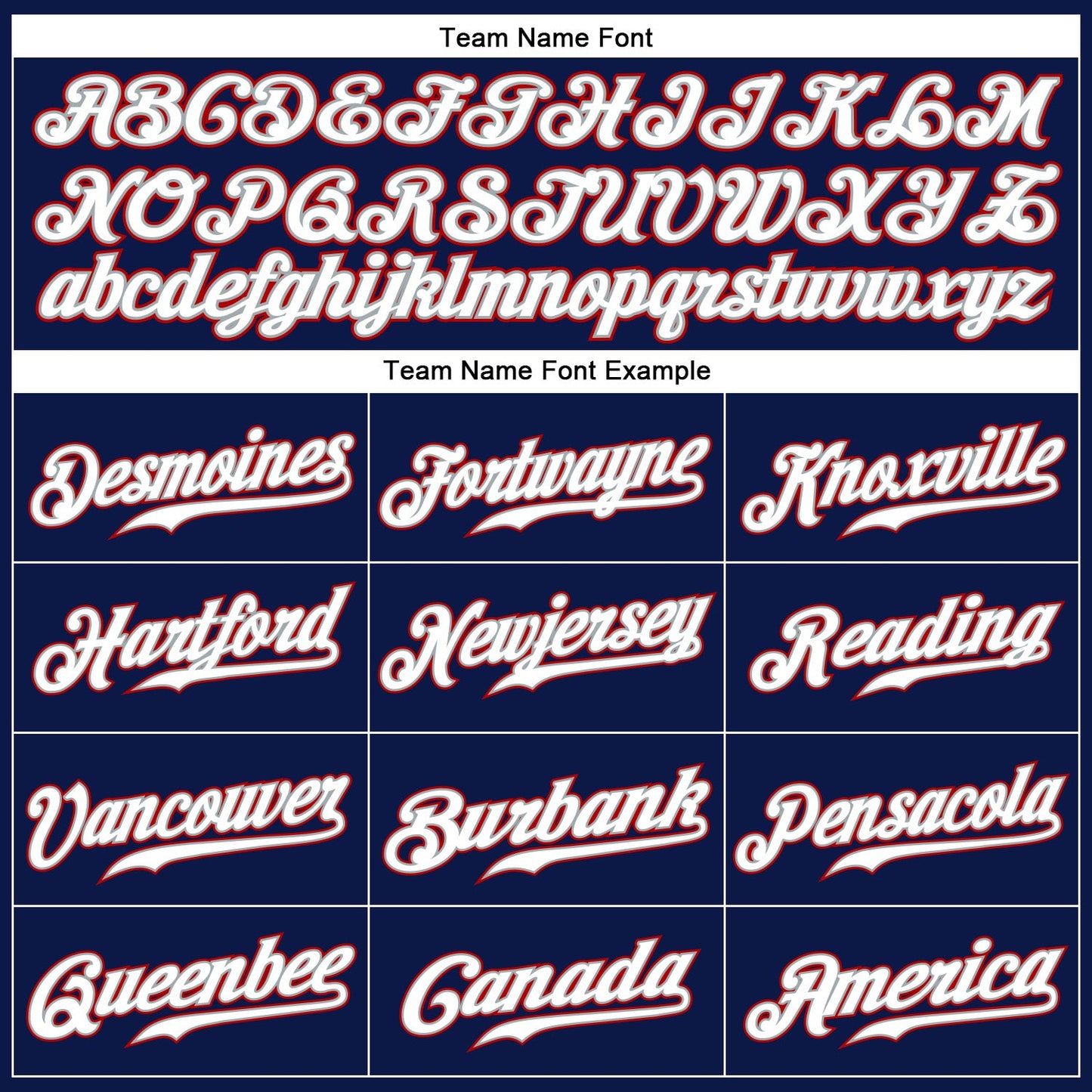 Custom Navy White Pinstripe White-Red Authentic Baseball Jersey
