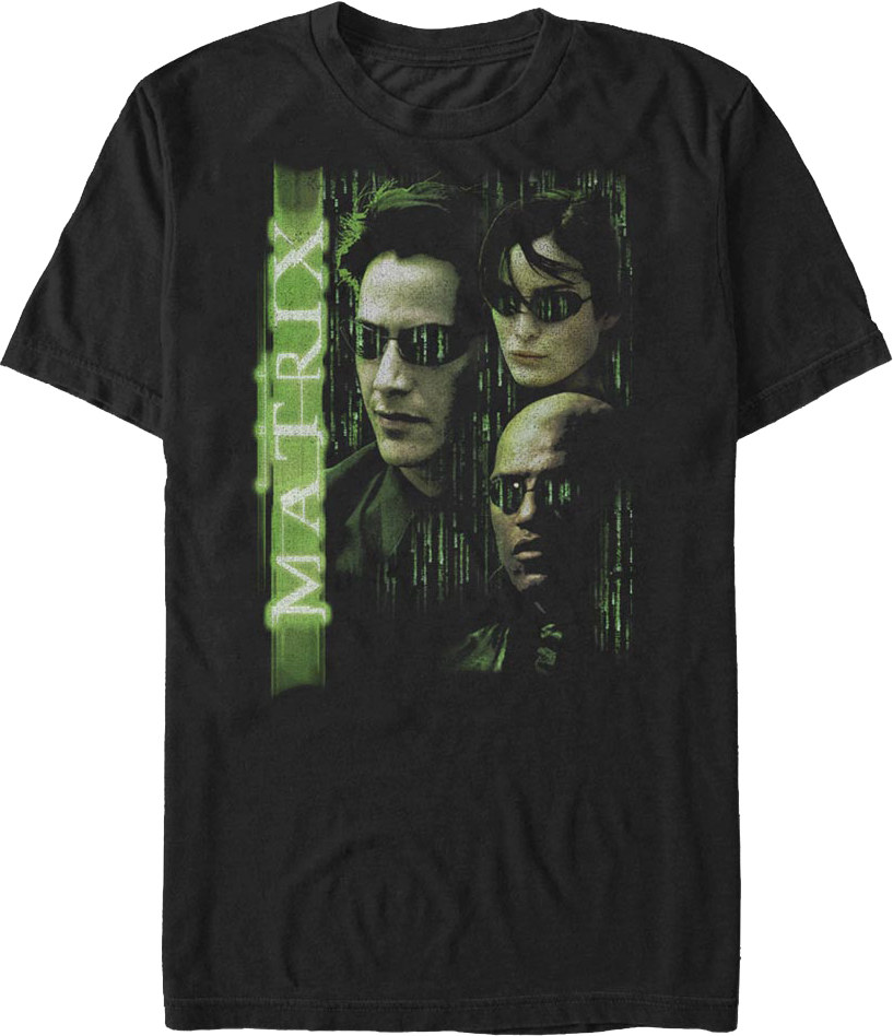 Neo Trinity Morpheus Poster The Matrix T-Shirt