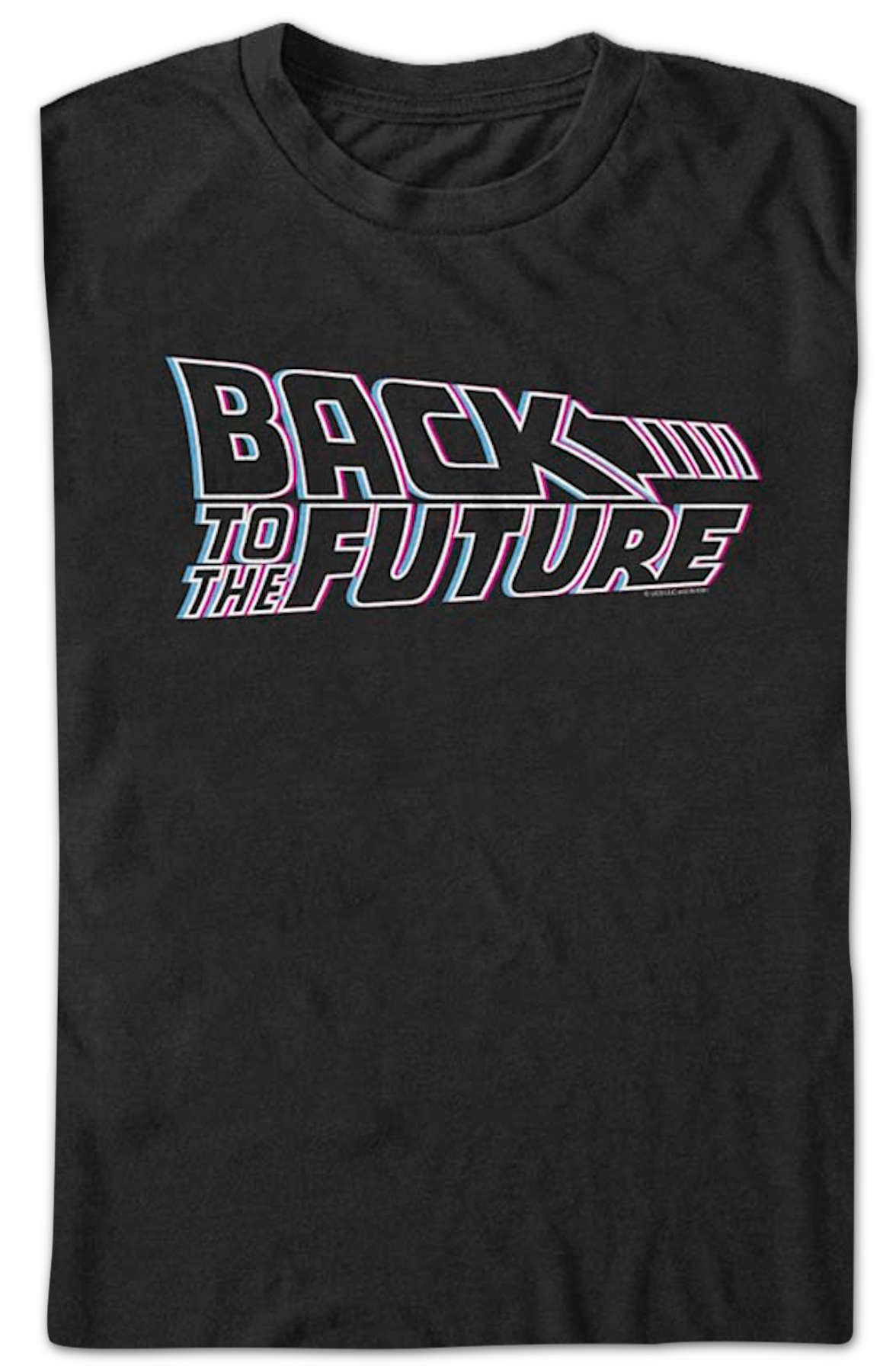 Neon Movie Logo Back To The Future T-Shirt