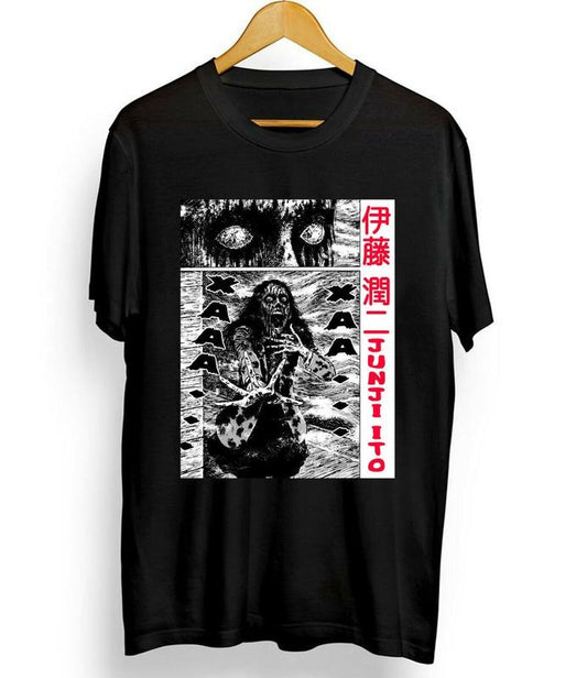 new Tomie Junji Ito Horror Tee, Junji Ito Uzumaki Title T-Shirt S-4XL,Horror Manga Hoodie, Sweatshirt | InkThreadWorks.com