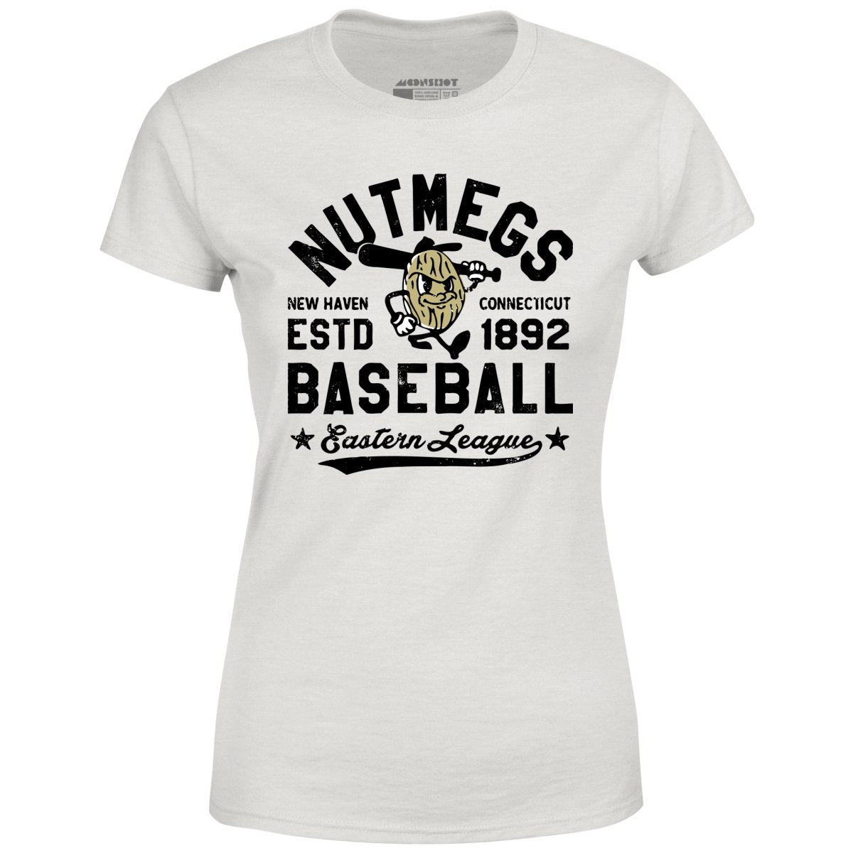 New Haven Nutmegs - Connecticut - Vintage Defunct Baseball Teams - Women's T-Shirt