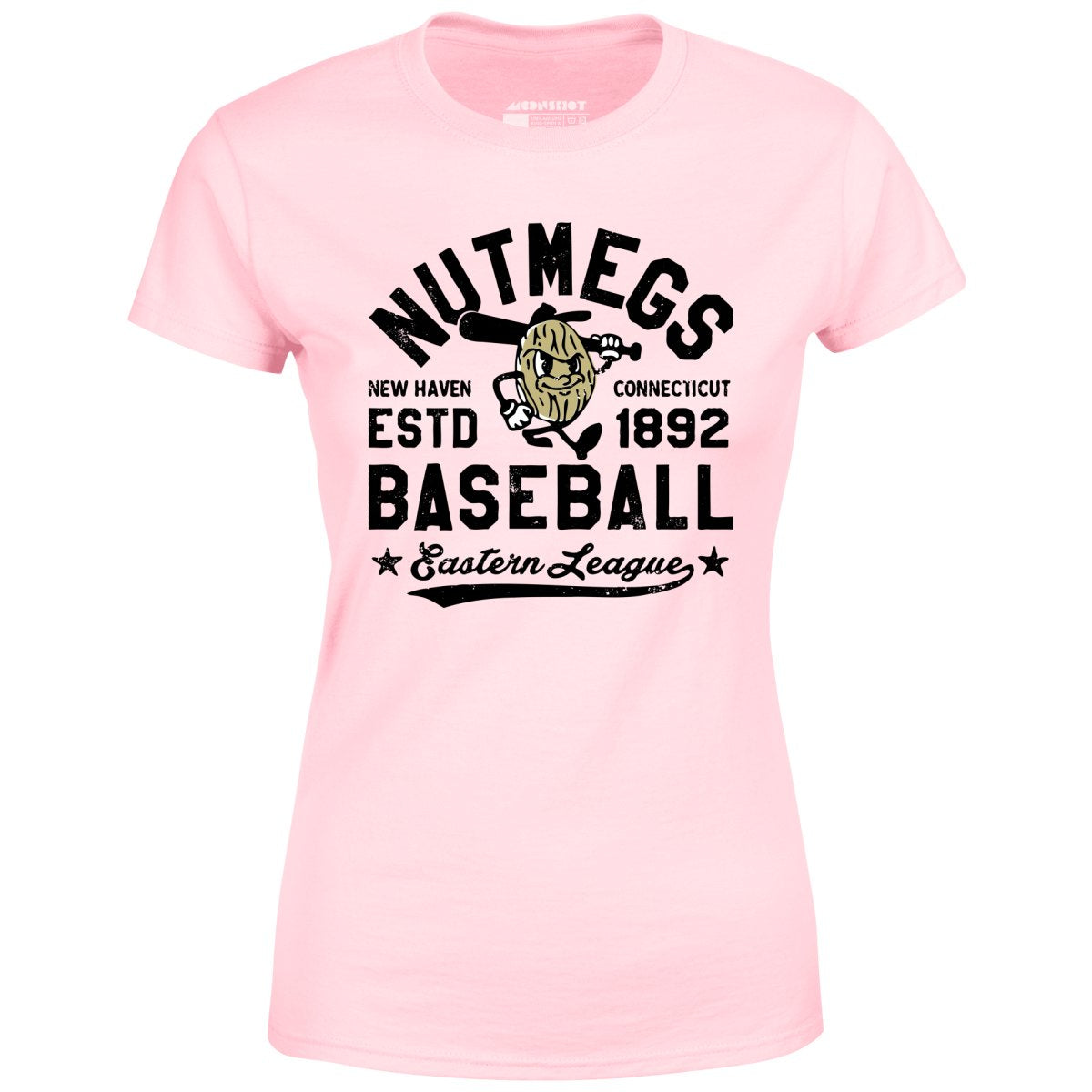 New Haven Nutmegs - Connecticut - Vintage Defunct Baseball Teams - Women's T-Shirt