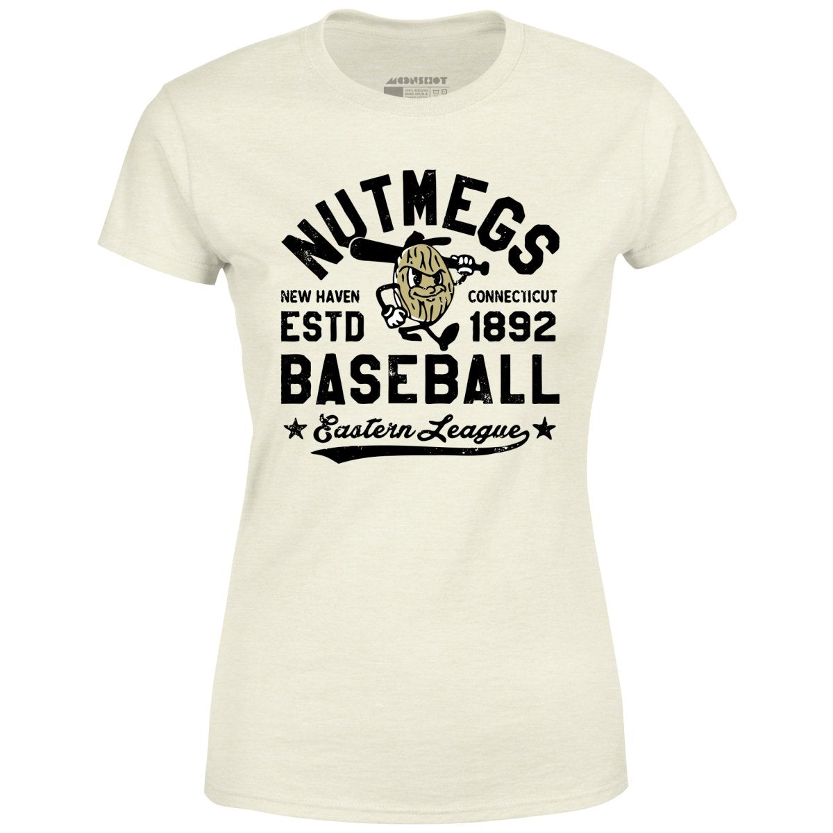 New Haven Nutmegs - Connecticut - Vintage Defunct Baseball Teams - Women's T-Shirt
