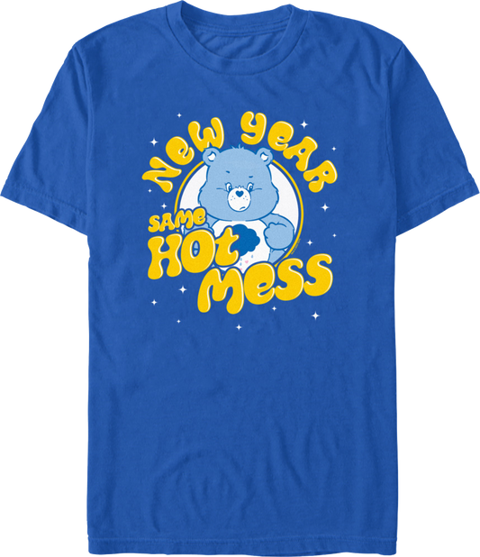New Year Same Hot Mess Care Bears T-Shirt