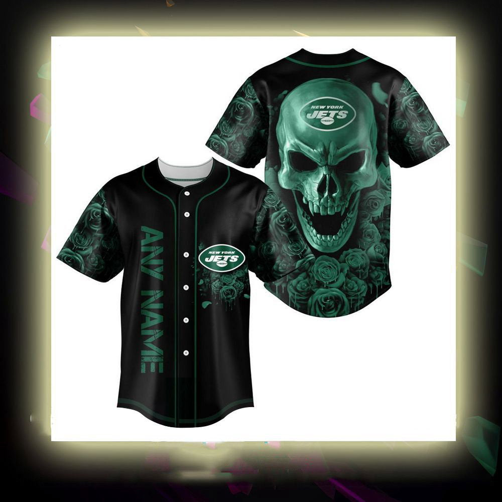 New York Jets Personalized Baseball Jersey - lylyprint.com