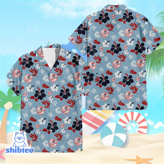 New York Yankees Hawaiian Giveaway Special Shirt