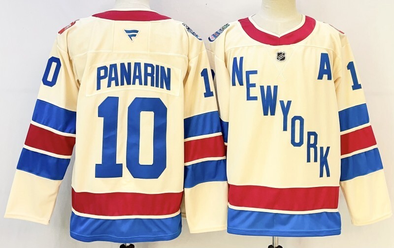 new york rangers #10 artemi panarin beige 2025-26 winter classic with a patch