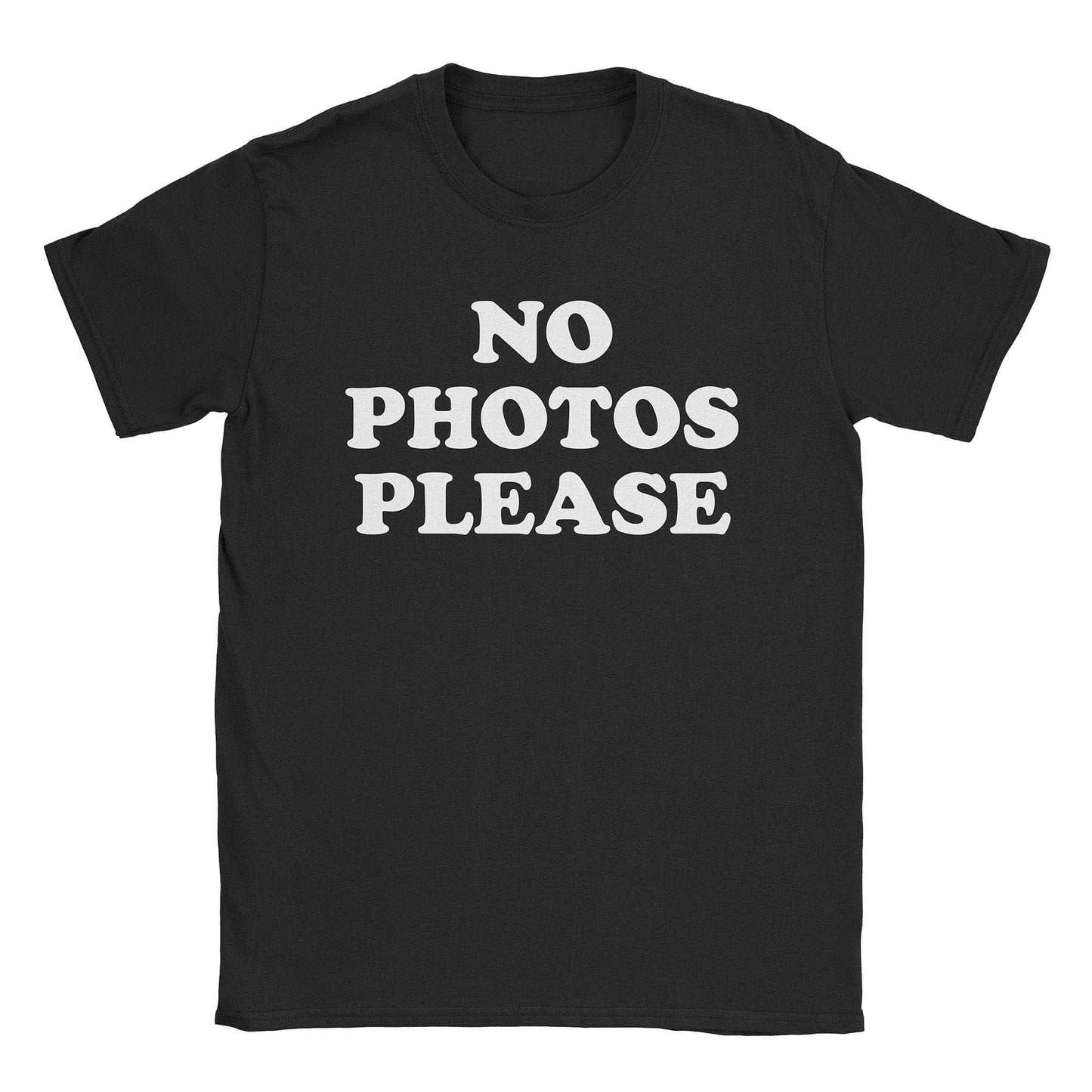 No Photos T-Shirt