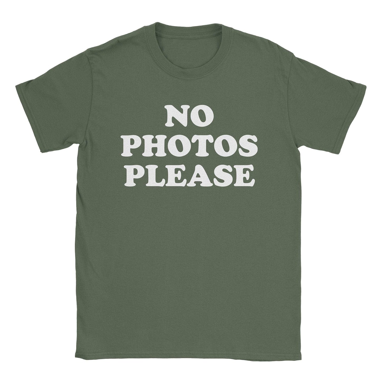 No Photos T-Shirt