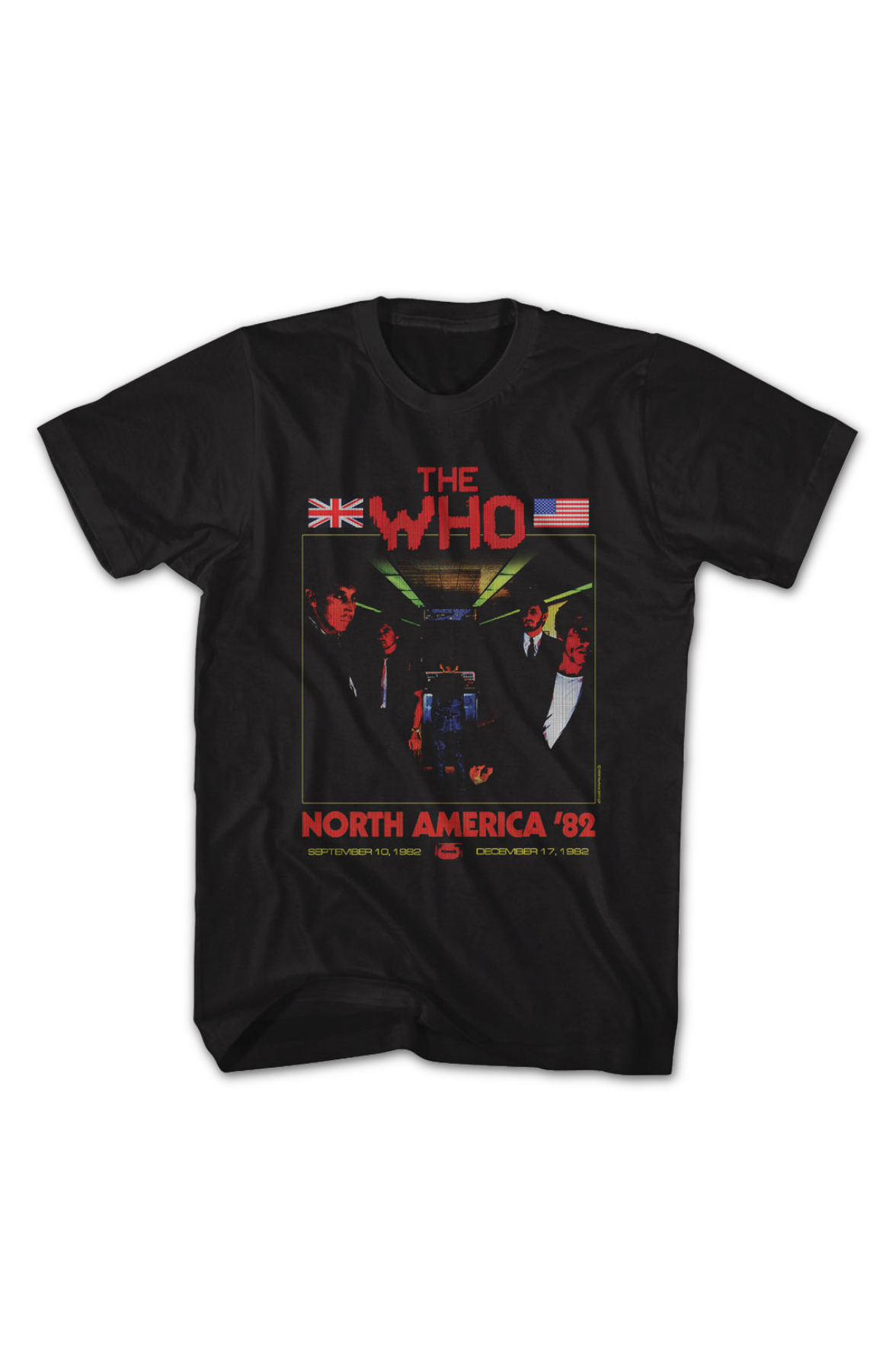 North America '82 Tour The Who T-Shirt