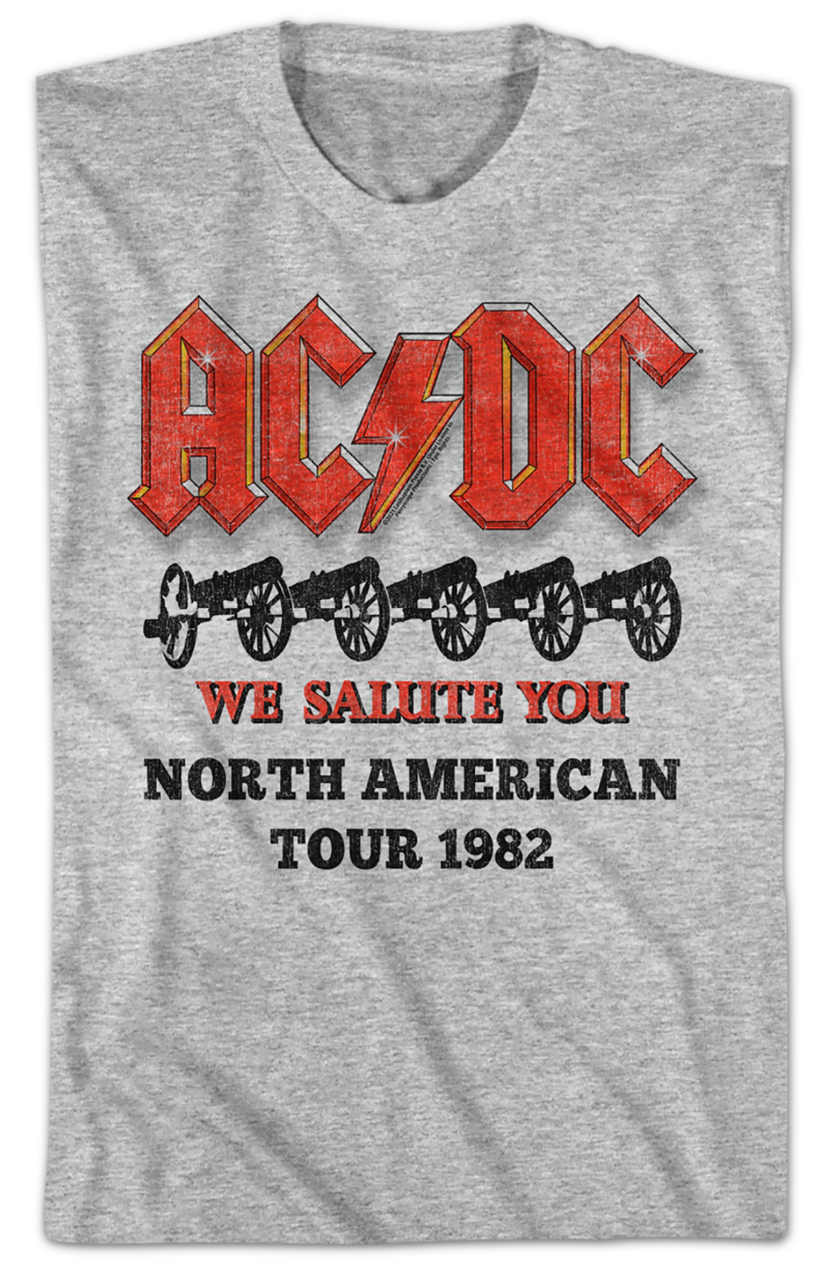 North American Tour 1982 ACDC Shirt