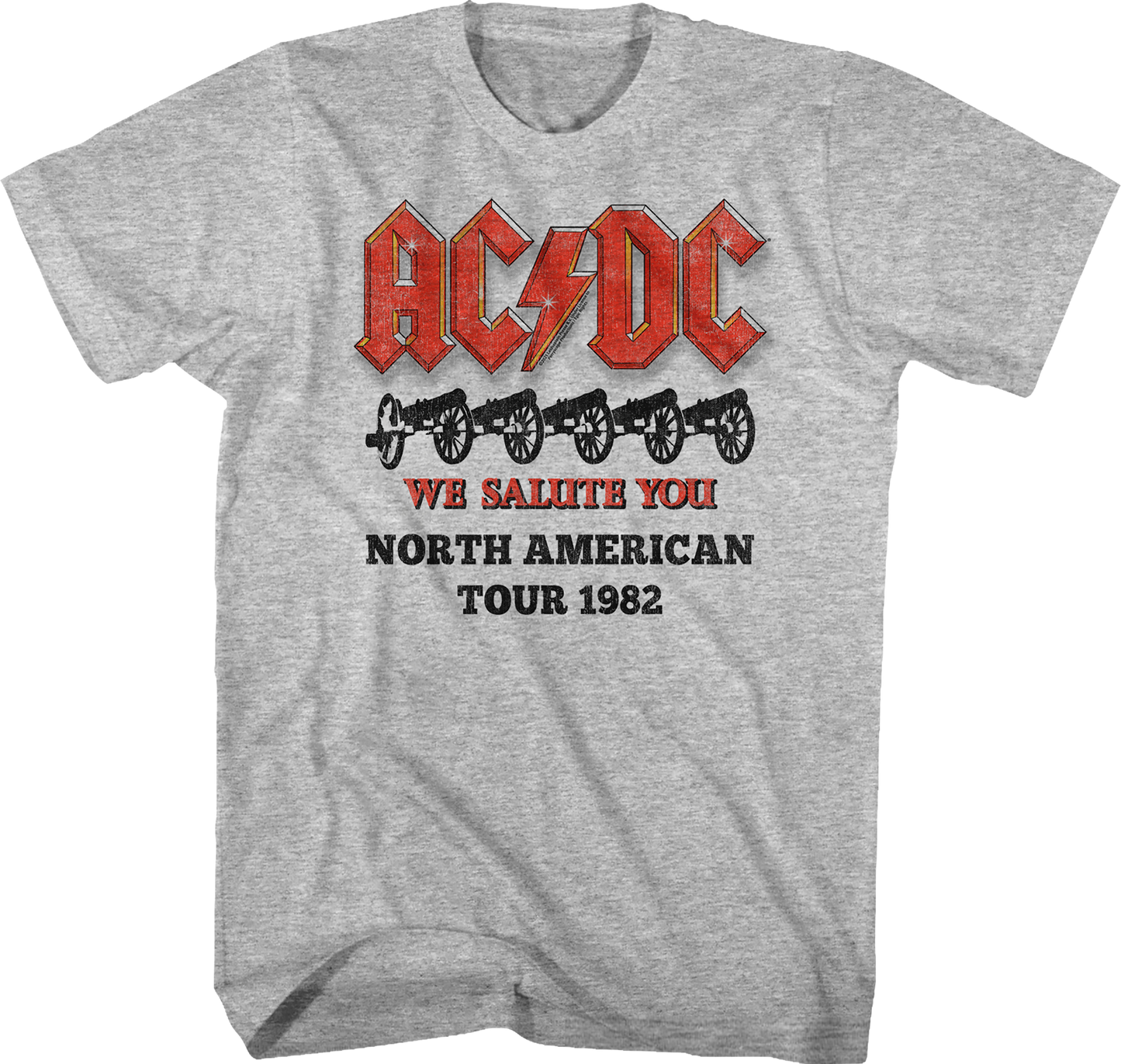 North American Tour 1982 ACDC Shirt