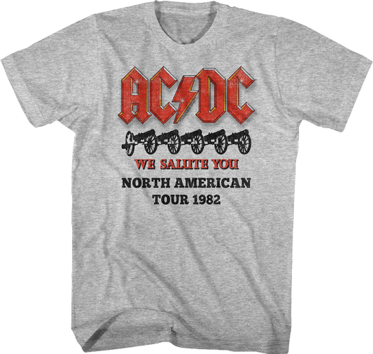 North American Tour 1982 ACDC Shirt