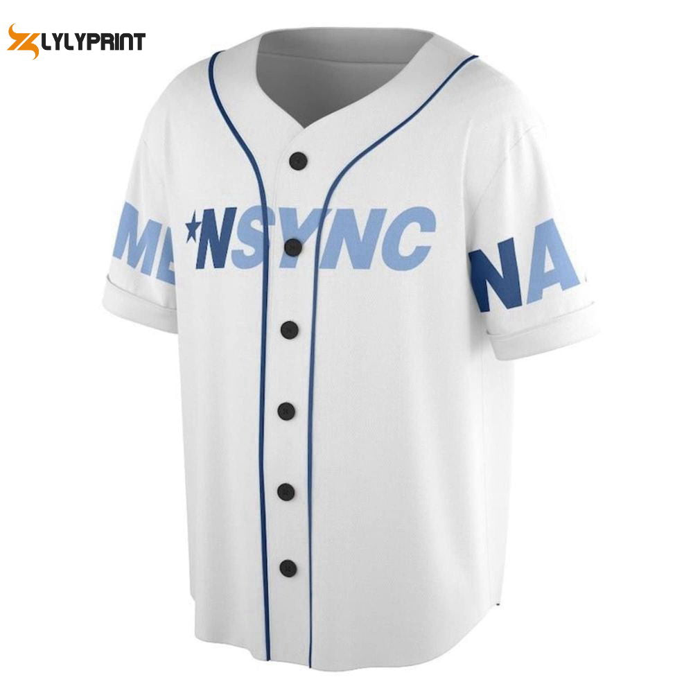 Nsync Band Baseball Jersey, In My Nsync Reunion Era Shirt, American Vocal Group Tee, Music Concert Jersey - lylyprint.com