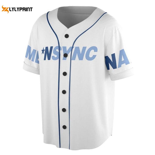 Nsync Band Baseball Jersey, In My Nsync Reunion Era Shirt, American Vocal Group Tee, Music Concert Jersey - lylyprint.com