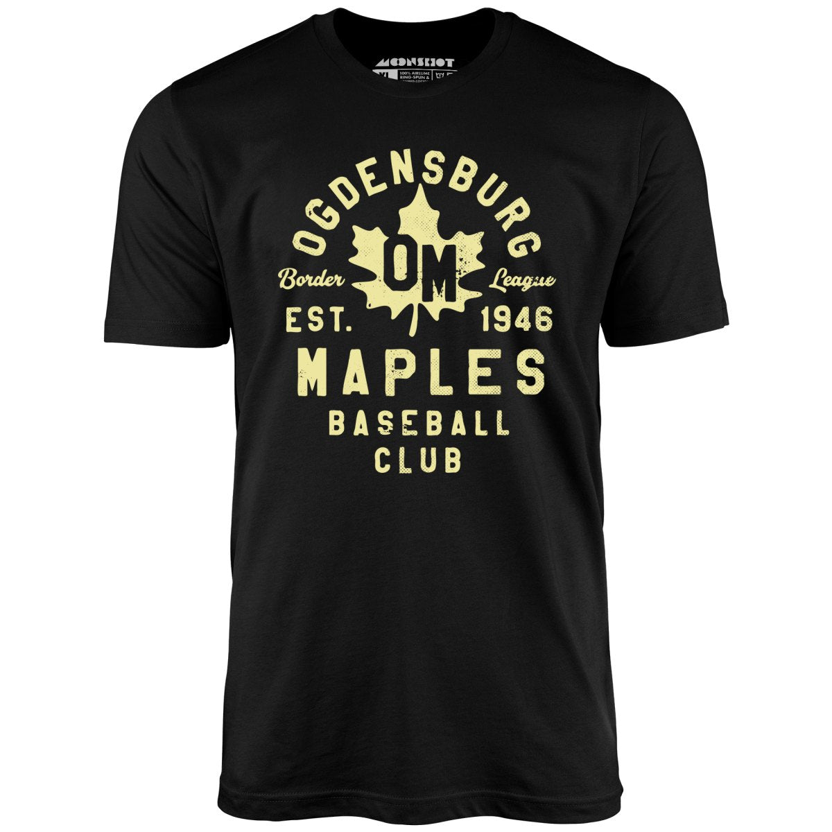 Ogdensburg Maples - New York - Vintage Defunct Baseball Teams - Unisex T-Shirt