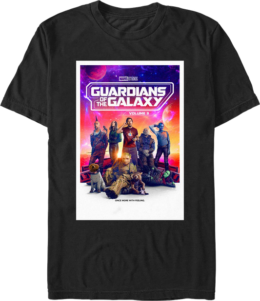 Once More With Feeling Poster Guardians Of The Galaxy T-Shirt