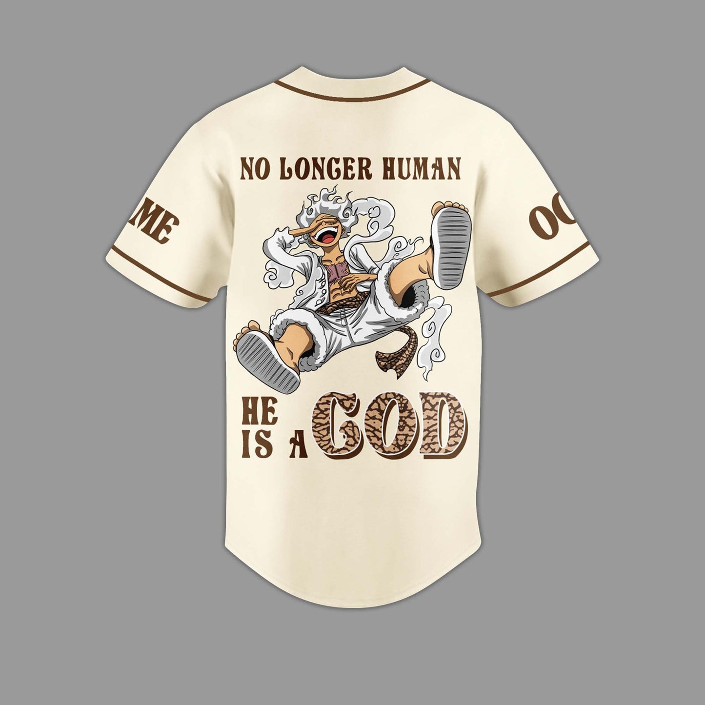 One Piece Gear 5 Cool Custom Baseball Jersey