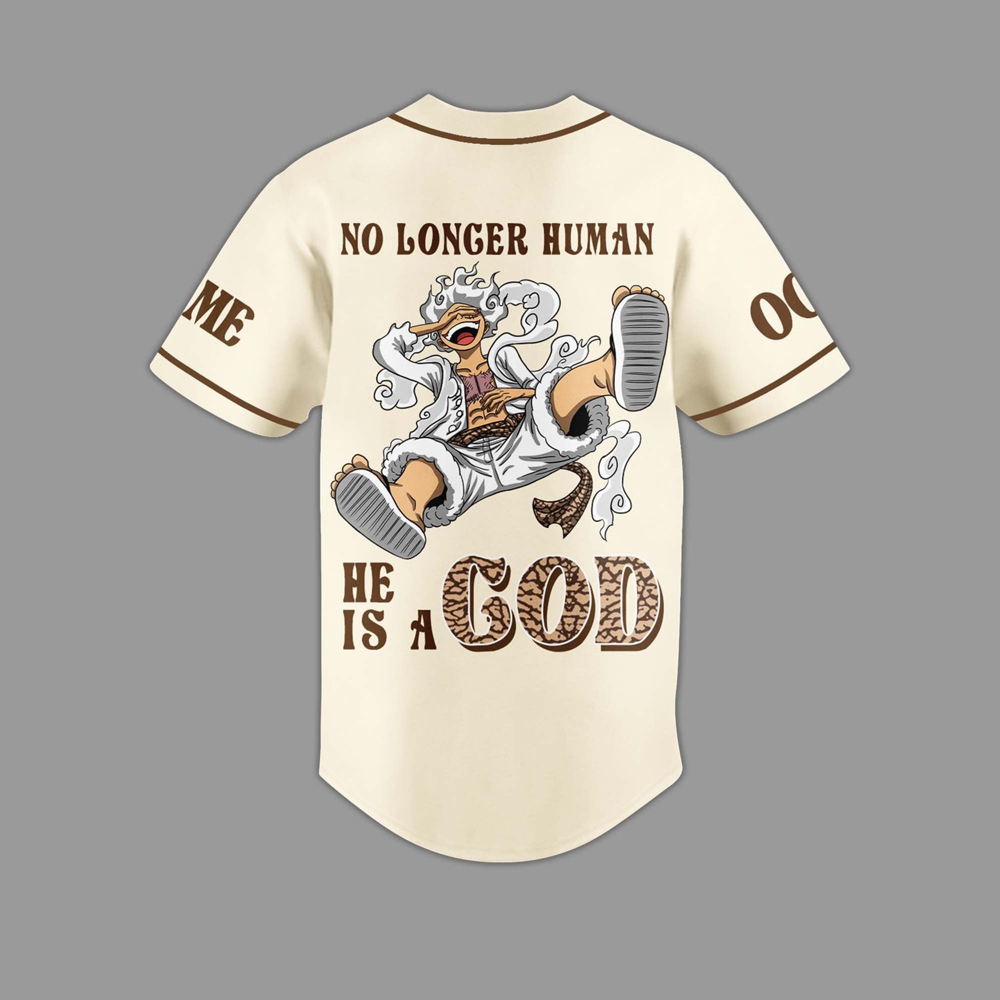 One Piece Gear 5 Cool Custom Baseball Jersey