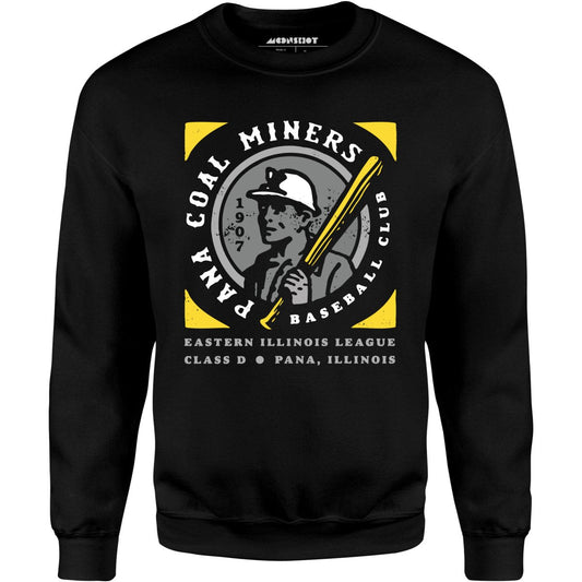 Pana Coal Miners - Illinois - Vintage Defunct Baseball Teams - Unisex Sweatshirt