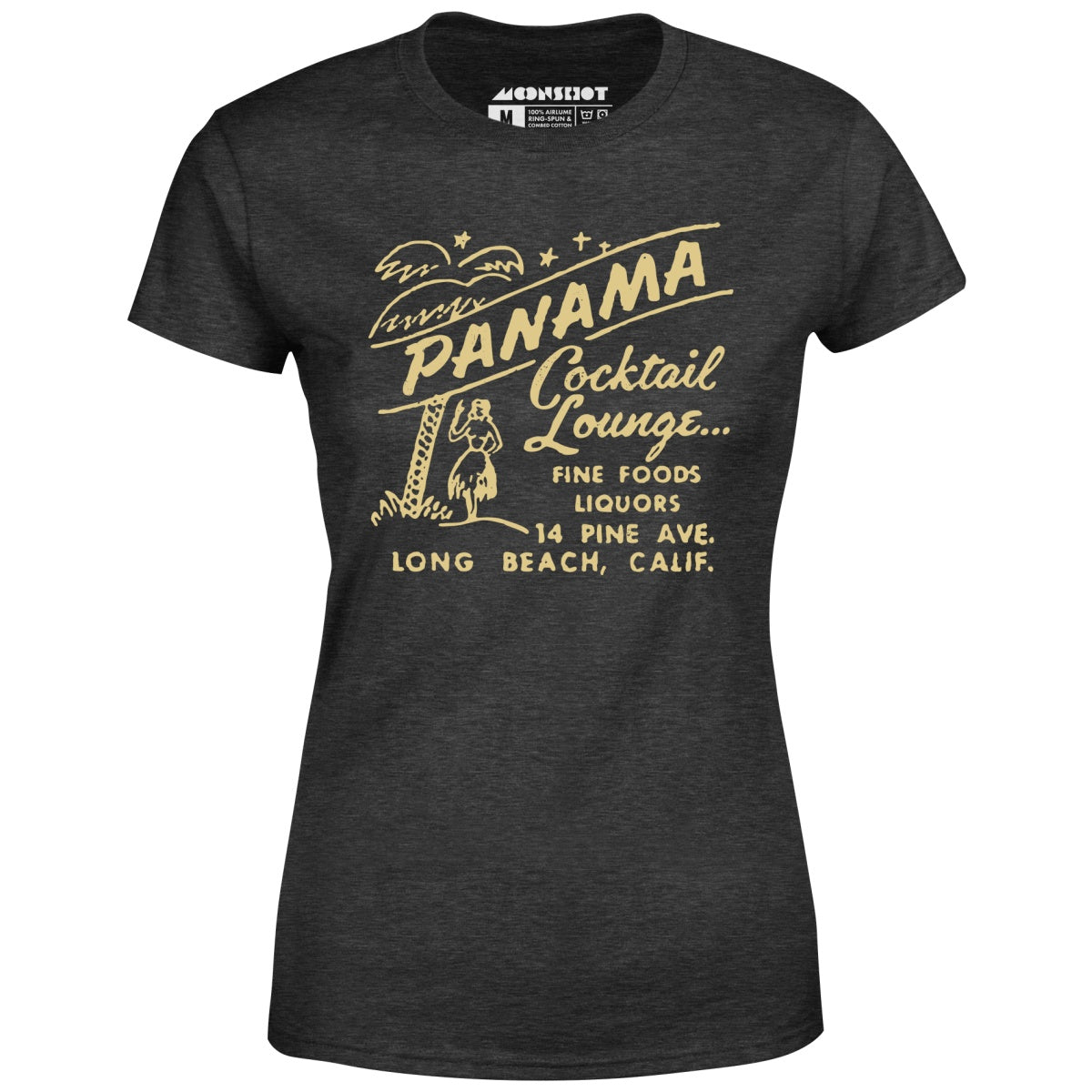Panama Cocktail Lounge - Long Beach, CA - Vintage Tiki Bar - Women's T-Shirt