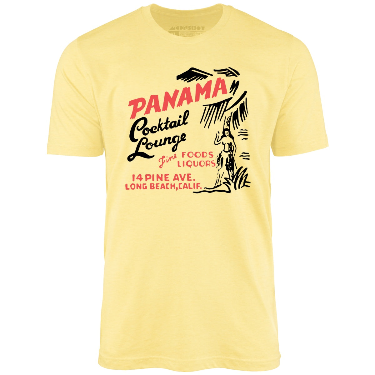 Panama Cocktail Lounge v2 - Long Beach, CA - Vintage Tiki Bar - Unisex T-Shirt