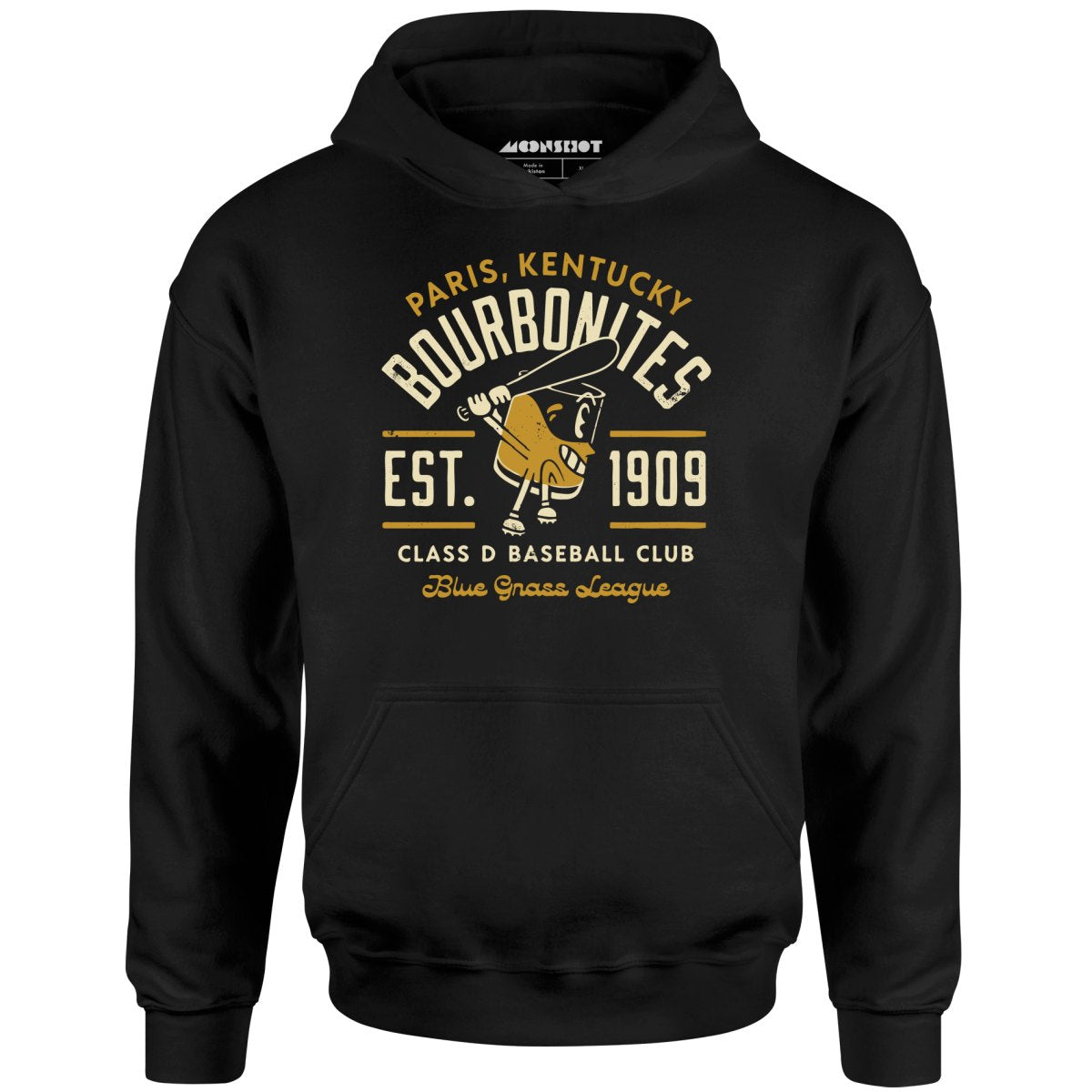 Paris Bourbonites - Kentucky - Vintage Defunct Baseball Teams - Unisex Hoodie