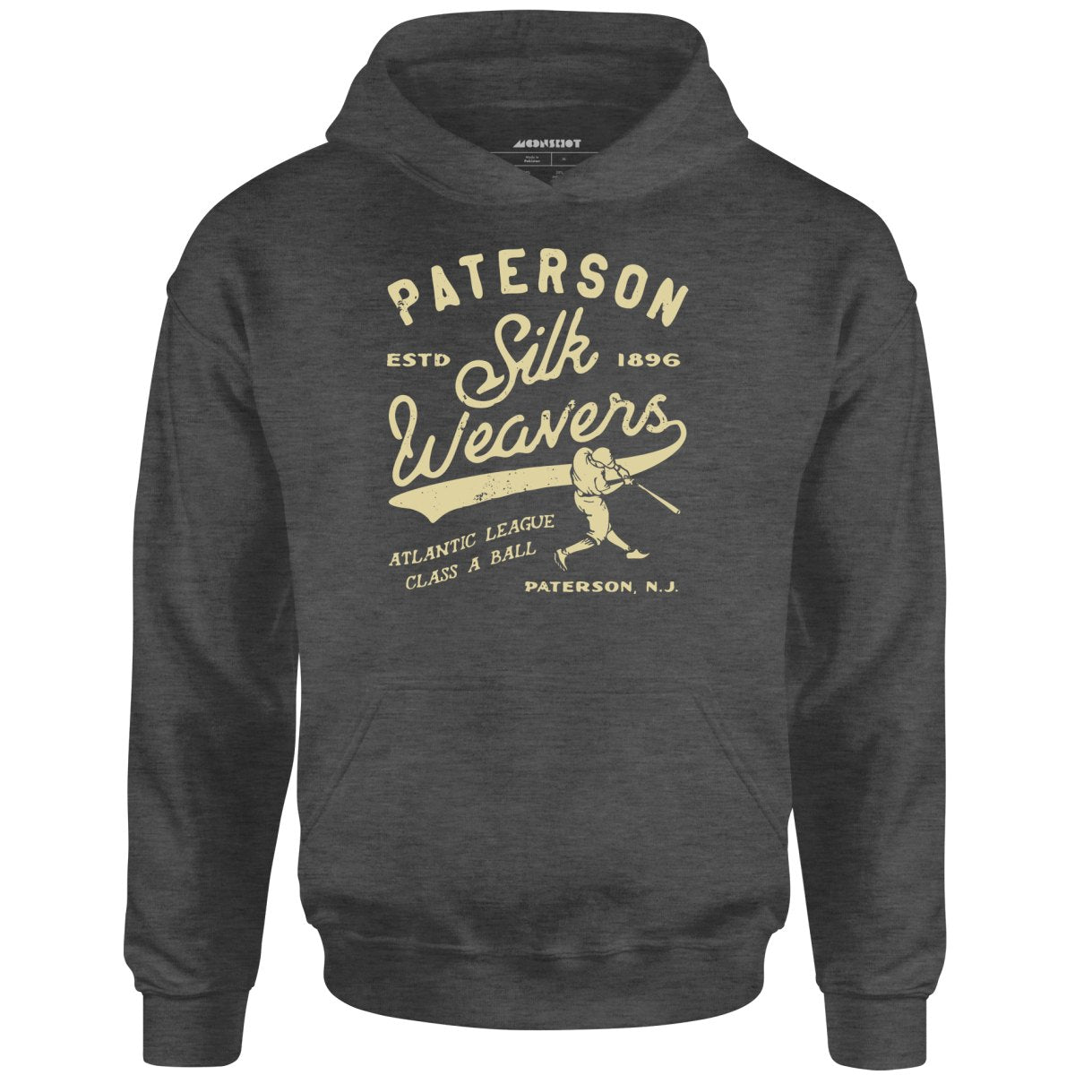 Paterson Silk Weavers - New Jersey - Vintage Defunct Baseball Teams - Unisex Hoodie