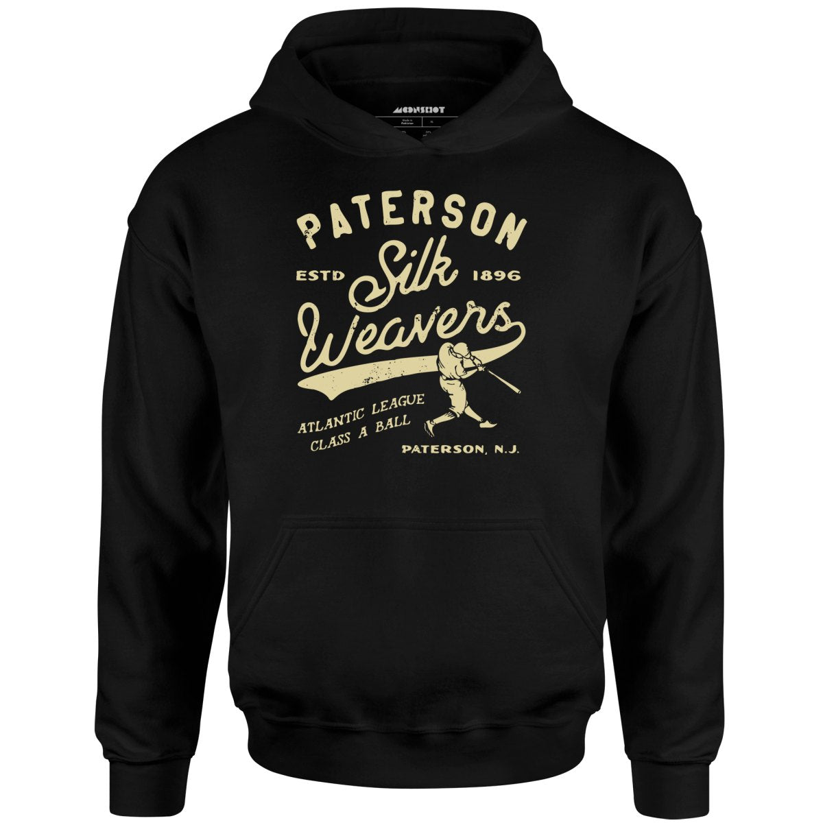 Paterson Silk Weavers - New Jersey - Vintage Defunct Baseball Teams - Unisex Hoodie